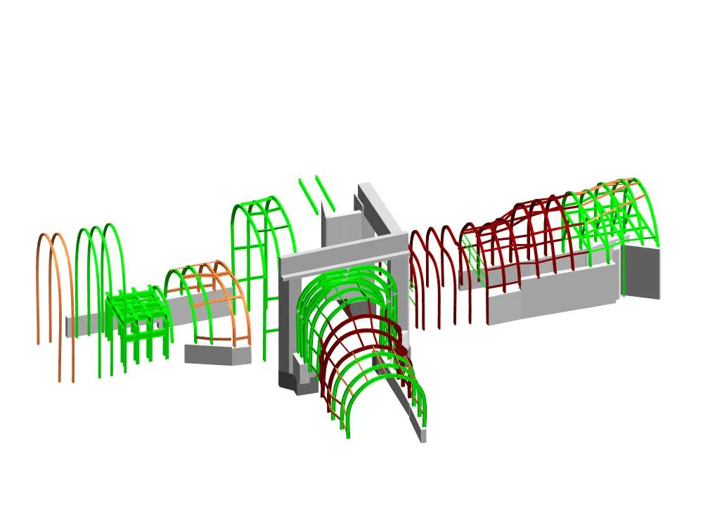 Modelo estructural con estados de daño